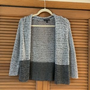 Silver/Grey Open Cardigan